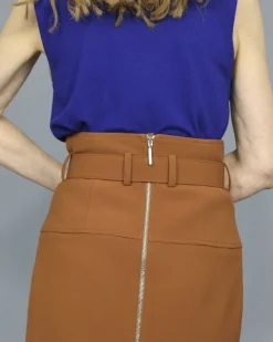 La Piscine Paris Jupe midi à ceinture Space Simona Corsellini*Femme Jupes