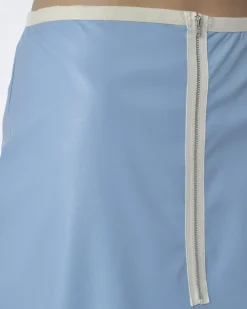 La Piscine Paris Jupe simili cuir clair Avn*Femme Jupes|Bas Femme