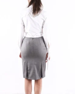 La Piscine Paris Jupe tailleur en laine Alexander McQueen*Femme Jupes