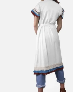 La Piscine Paris Kimono à broderies ethniques Jijil*Femme Blousons & Vestes
