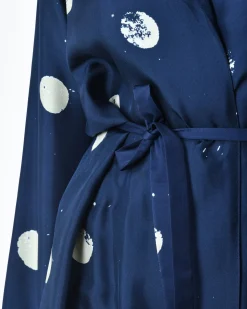 La Piscine Paris Kimono marine à points blancs My T*Femme Robes