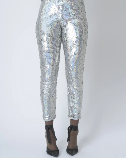 La Piscine Paris Legging stretch à sequins P.A.R.O.S.H*Femme Pantalons|Bas Femme