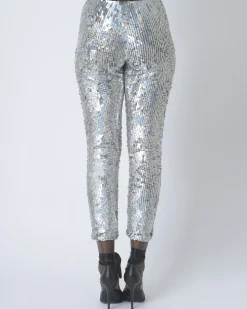 La Piscine Paris Legging stretch à sequins P.A.R.O.S.H*Femme Pantalons|Bas Femme