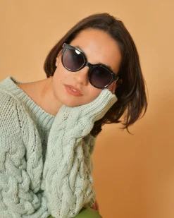 La Piscine Paris Lunettes de soleil à imprimé Carven*Femme Lunettes