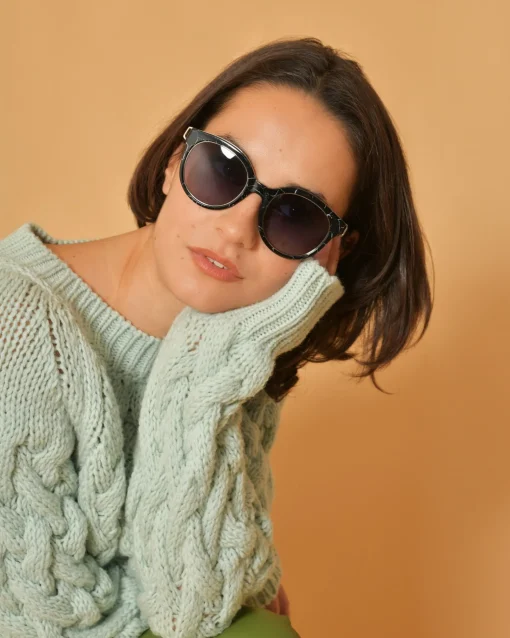 La Piscine Paris Lunettes de soleil à imprimé Carven*Femme Lunettes