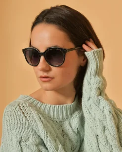 La Piscine Paris Lunettes de soleil à imprimé Carven*Femme Lunettes