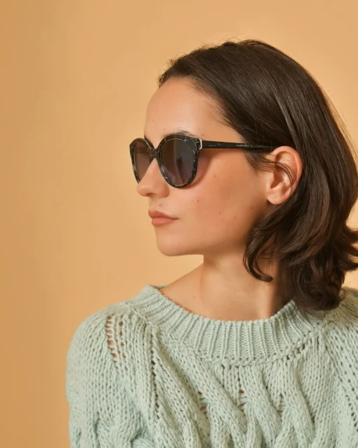 La Piscine Paris Lunettes de soleil à imprimé Carven*Femme Lunettes