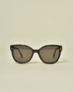 La Piscine Paris Lunettes de soleil wayfarer à imprimé marbré Carven*Homme Lunettes