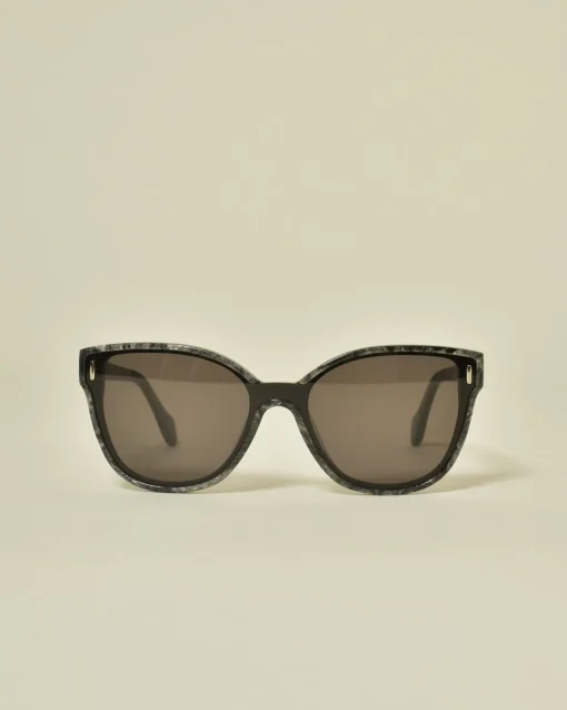 La Piscine Paris Lunettes de soleil wayfarer à imprimé marbré Carven*Homme Lunettes