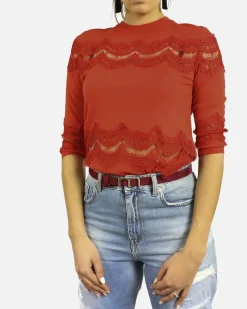 La Piscine Paris Maille à dentelle incrusté Philipp Plein*Femme Pulls & Cardigans