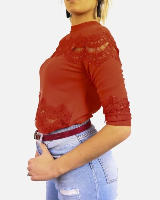 La Piscine Paris Maille à dentelle incrusté Philipp Plein*Femme Pulls & Cardigans
