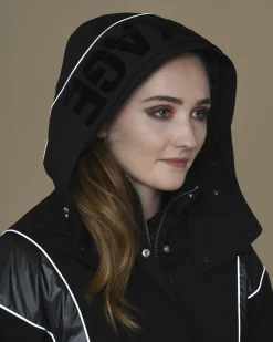 La Piscine Paris Manteau à capuche et gilet amovible Mackage*Femme Manteaux