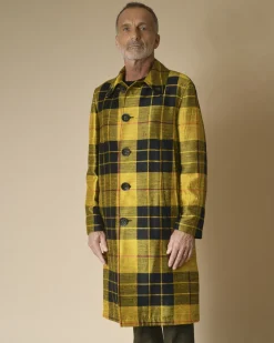 La Piscine Paris Manteau à carreaux oversize Gabriele Pasini*Homme Manteaux