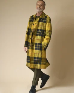 La Piscine Paris Manteau à carreaux oversize Gabriele Pasini*Homme Manteaux
