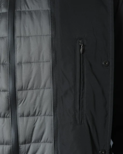 La Piscine Paris Manteau à col matelassé amovible Nino Danieli*Homme Manteaux