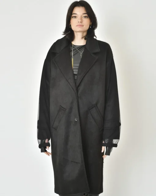 La Piscine Paris Manteau à empiècement Nostra Santissima*Femme Manteaux