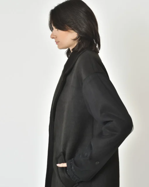 La Piscine Paris Manteau à empiècement Nostra Santissima*Femme Manteaux
