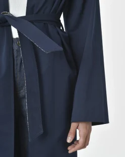 La Piscine Paris Manteau marine Borbonese*Femme Manteaux