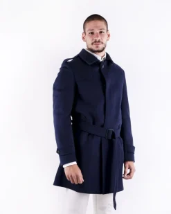 La Piscine Paris Manteau cintré en laine Ly Adams*Homme Manteaux