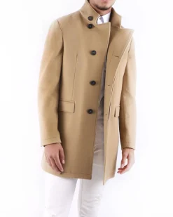 La Piscine Paris Manteau cintré en laine Ly Adams*Homme Manteaux