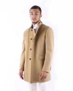 La Piscine Paris Manteau cintré en laine Ly Adams*Homme Manteaux