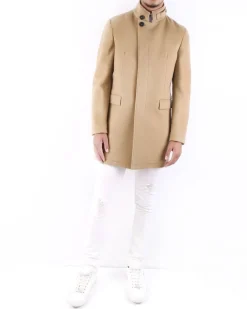 La Piscine Paris Manteau cintré en laine Ly Adams*Homme Manteaux