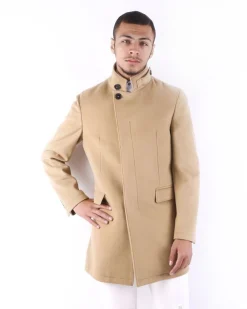 La Piscine Paris Manteau cintré en laine Ly Adams*Homme Manteaux
