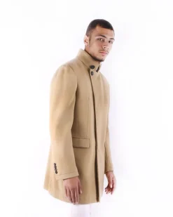 La Piscine Paris Manteau cintré en laine Ly Adams*Homme Manteaux
