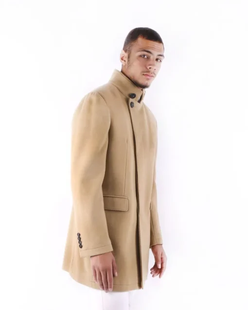 La Piscine Paris Manteau cintré en laine Ly Adams*Homme Manteaux