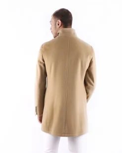 La Piscine Paris Manteau cintré en laine Ly Adams*Homme Manteaux