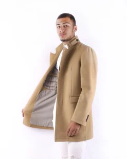 La Piscine Paris Manteau cintré en laine Ly Adams*Homme Manteaux