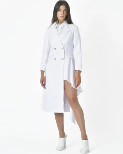La Piscine Paris Manteau coupe asymétrique Edward Achour*Femme Manteaux