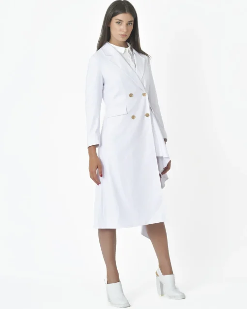 La Piscine Paris Manteau coupe asymétrique Edward Achour*Femme Manteaux