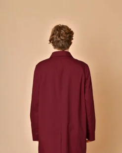 La Piscine Paris Manteau coupe droite à ceinture Oberon*Homme Manteaux