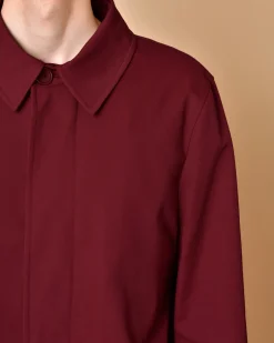 La Piscine Paris Manteau coupe droite à ceinture Oberon*Homme Manteaux