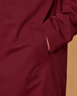 La Piscine Paris Manteau coupe droite à ceinture Oberon*Homme Manteaux