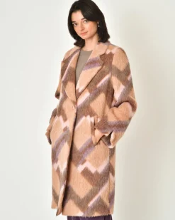 La Piscine Paris Manteau en alpaga et laine vierge Manzoni 24*Femme Manteaux