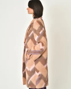 La Piscine Paris Manteau en alpaga et laine vierge Manzoni 24*Femme Manteaux