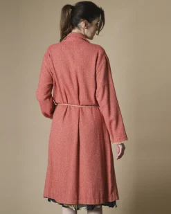 La Piscine Paris Manteau en coton à motifs chevron Diega*Femme Manteaux