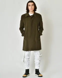 La Piscine Paris Manteau en coton à application Lords & Fools*Homme Manteaux