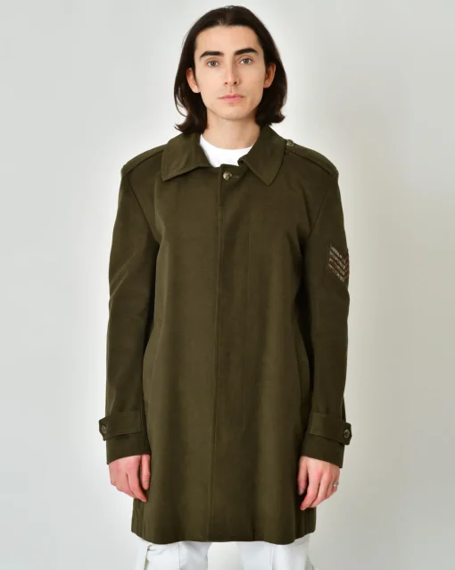 La Piscine Paris Manteau en coton à application Lords & Fools*Homme Manteaux