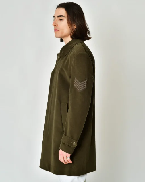La Piscine Paris Manteau en coton à application Lords & Fools*Homme Manteaux