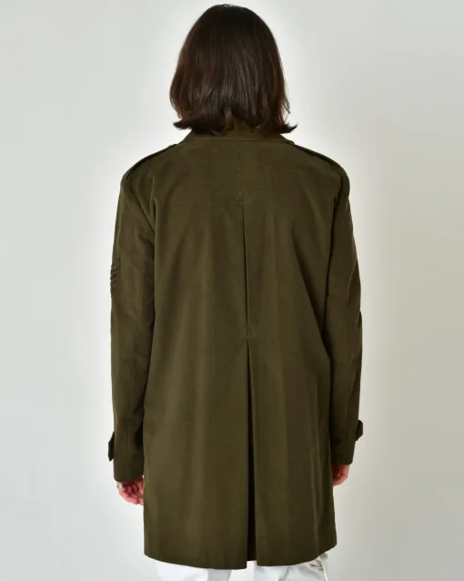 La Piscine Paris Manteau en coton à application Lords & Fools*Homme Manteaux