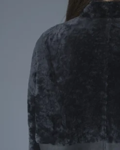 La Piscine Paris Manteau en cuir et peau lainé Sonia Speciale*Femme Manteaux