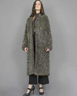 La Piscine Paris Manteau en fibres métalliques Momoni*Femme Manteaux