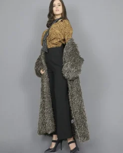 La Piscine Paris Manteau en fibres métalliques Momoni*Femme Manteaux