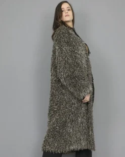 La Piscine Paris Manteau en fibres métalliques Momoni*Femme Manteaux