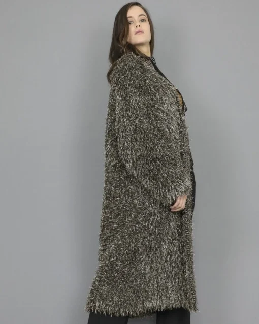 La Piscine Paris Manteau en fibres métalliques Momoni*Femme Manteaux