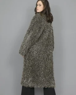 La Piscine Paris Manteau en fibres métalliques Momoni*Femme Manteaux