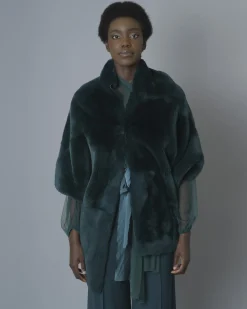 La Piscine Paris Manteau en fourrure Plein Sud*Femme Manteaux